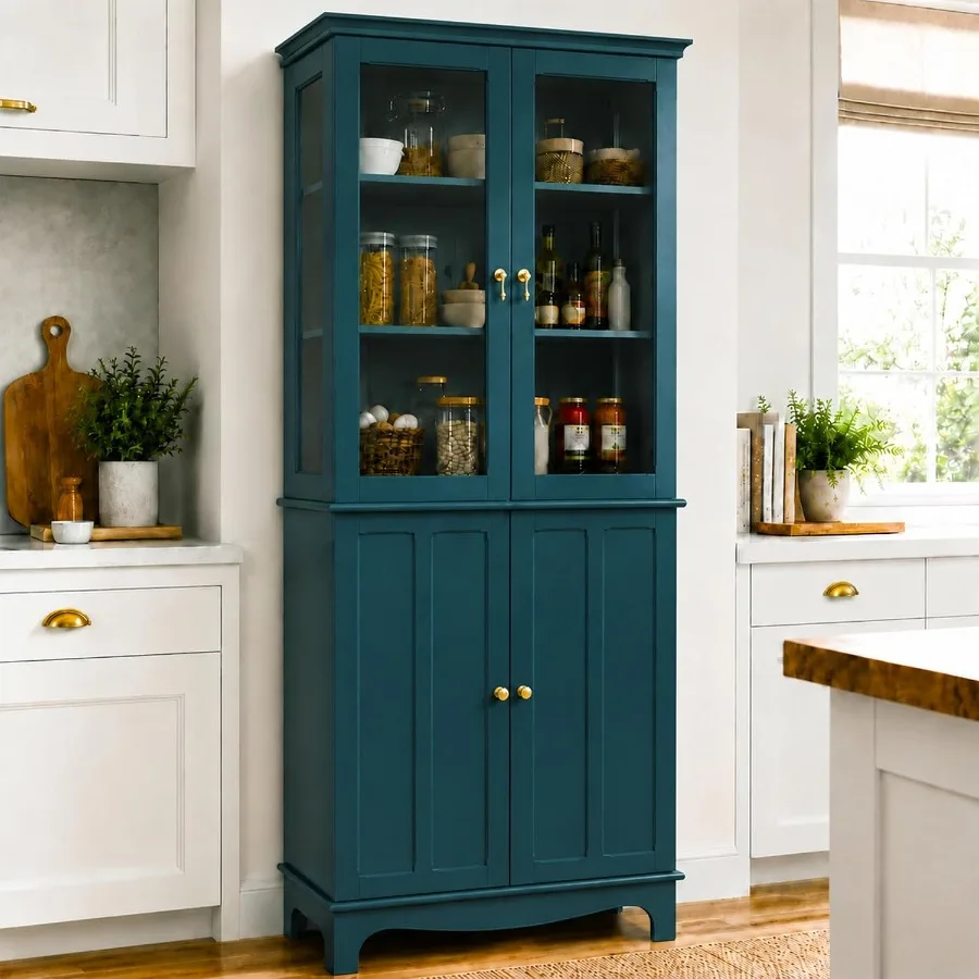 Kitchen - 72 Китайский шкаф для столовой и