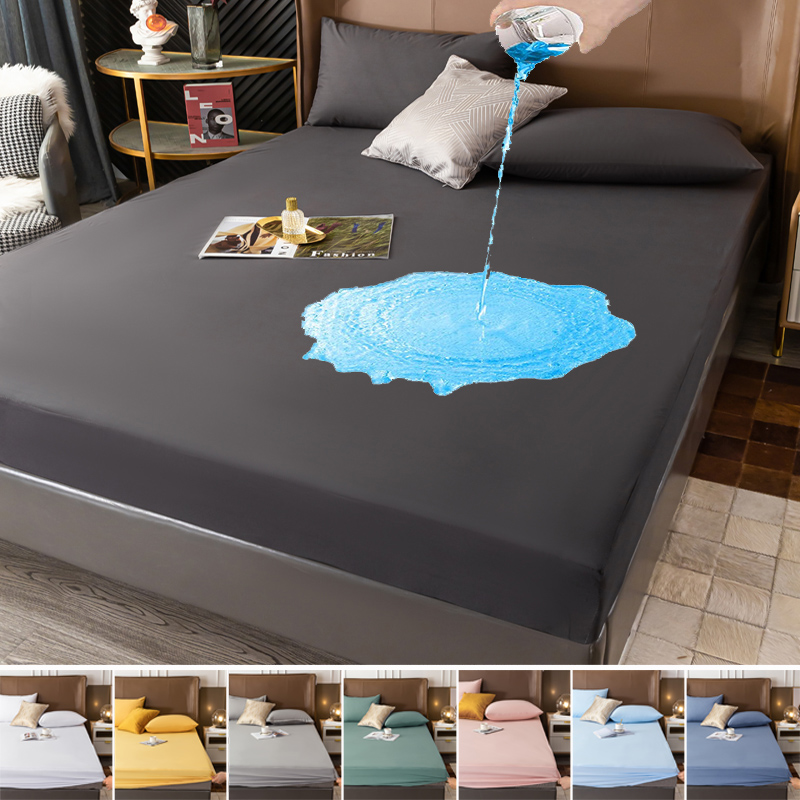 Waterproof Mattress Protector Breathable - 100% водонепроницаемые наматрасники, протектор, регулируемые простыни
