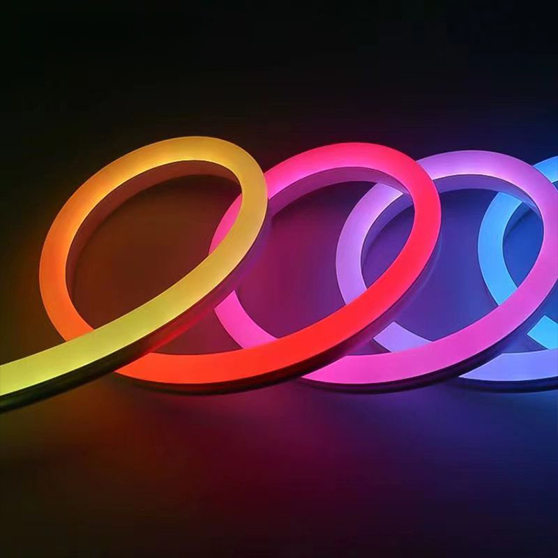 Lighting - Яркая RGB светодиодная неоновая лента, водонепроницаемая,