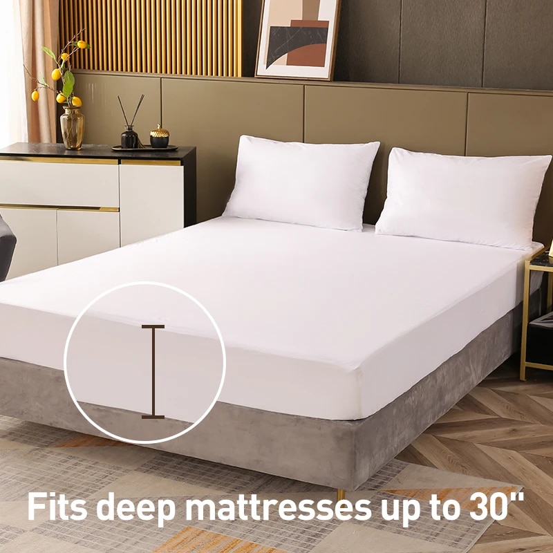 Waterproof Mattress Protector Breathable - Водонепроницаемая защита для матраса, дышащий бесшумный
