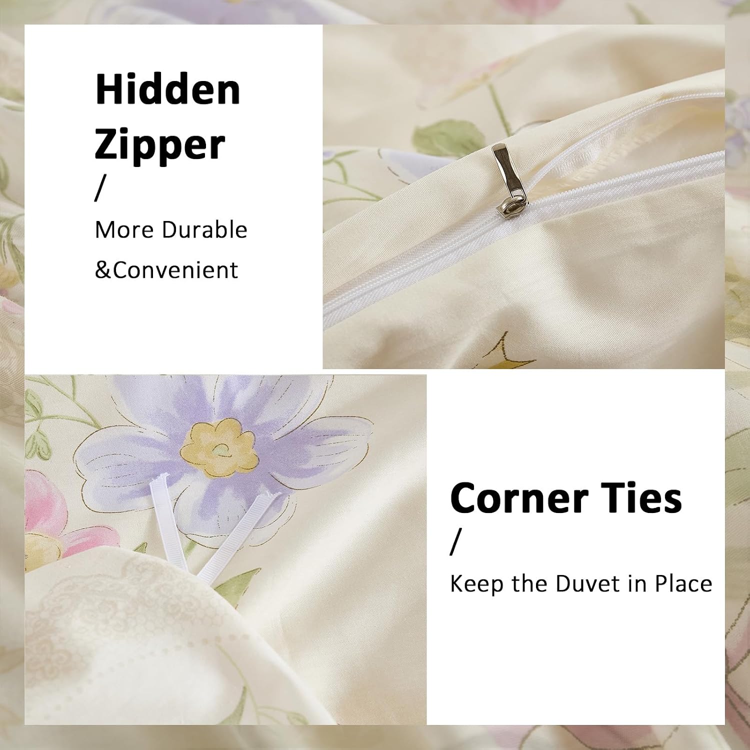 Комплект постельного белья с ц – обзор и цена Aesthetic Floral Duvet Cover