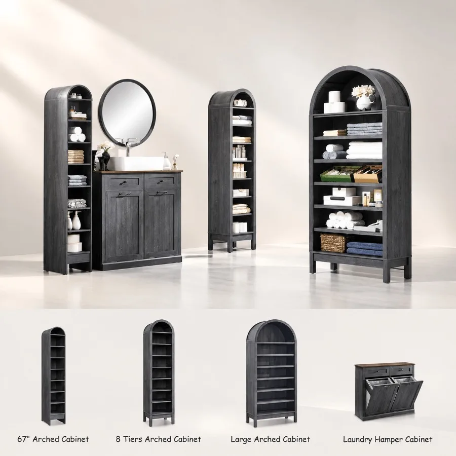 Высокий арочный шкаф для хране – обзор и цена Storage & Organization
