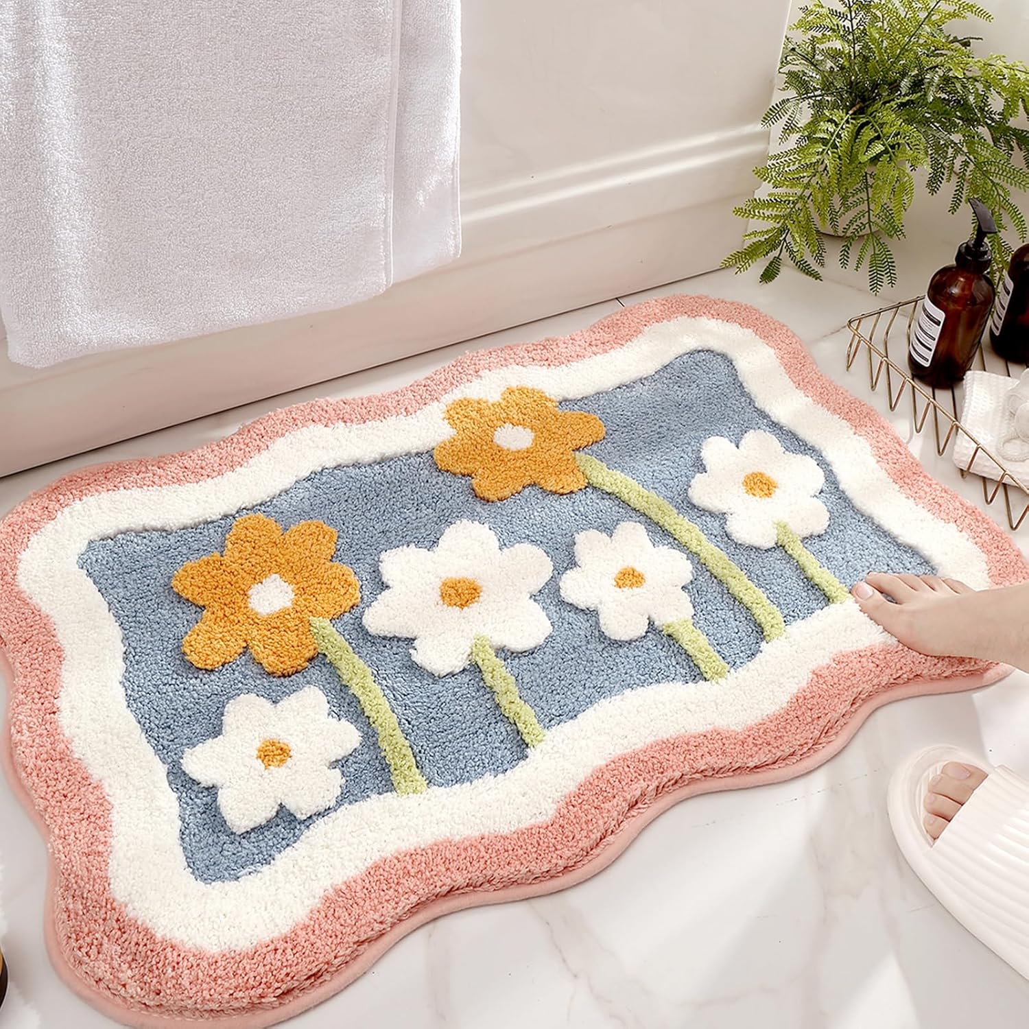 Коврик для ванной Нескользящий – обзор и цена Quick Dry Diatomite Bath Mat