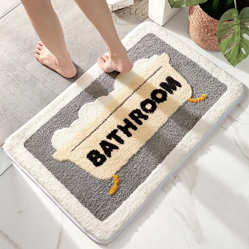 Коврик для ванной Нескользящий – обзор и цена Quick Dry Diatomite Bath Mat