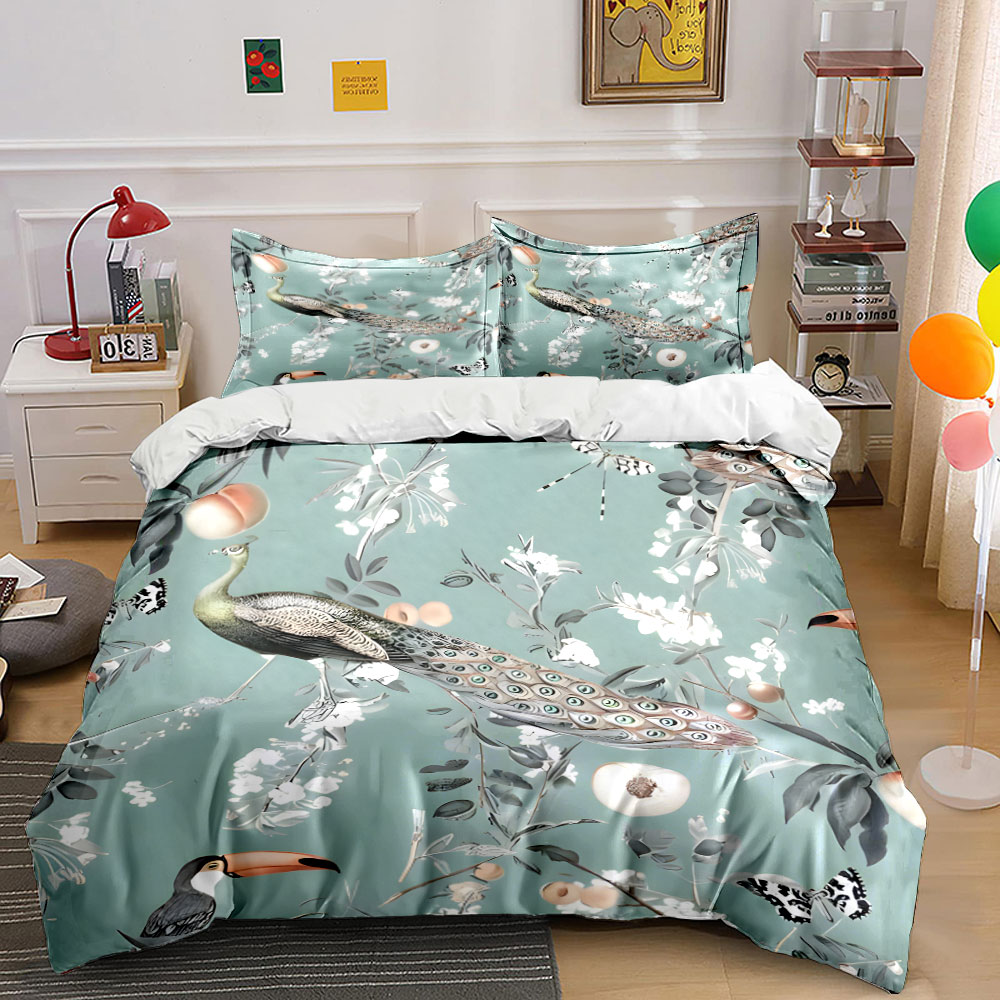 Комплект постельного белья из  – обзор и цена Aesthetic Floral Duvet Cover