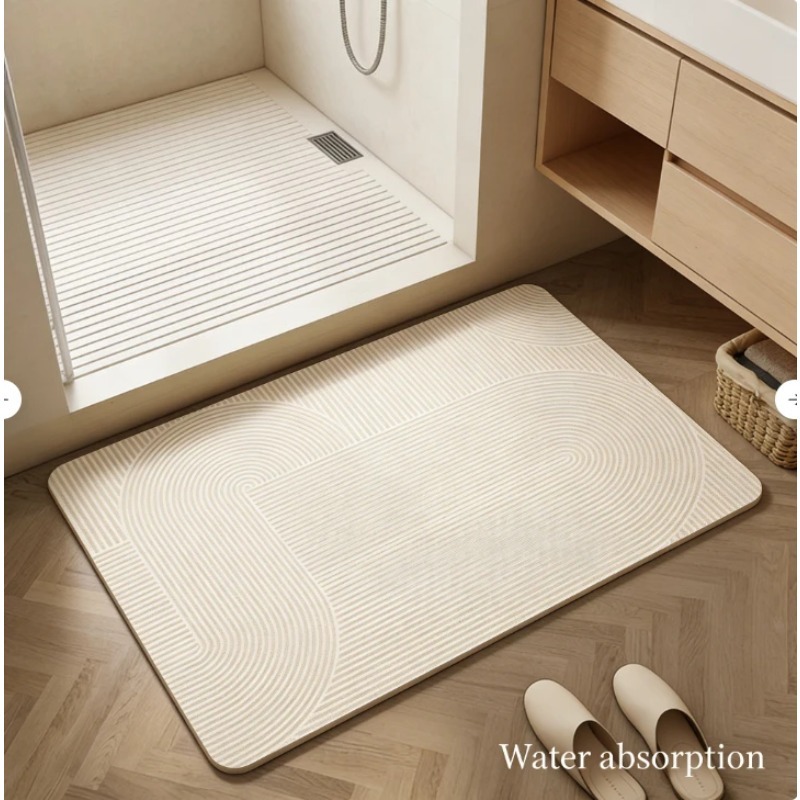 Коврик для ванной из диатомита – обзор и цена Quick Dry Diatomite Bath Mat