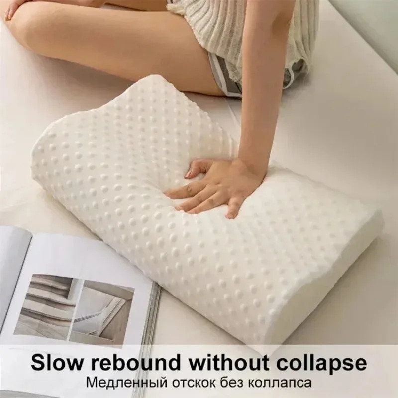 ​ ​ Подушка для сна из пены с  – обзор и цена Memory Foam Orthopedic Pillow Neck Pain