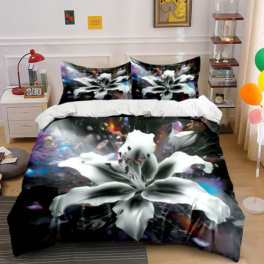Комплект постельного белья с а – обзор и цена Aesthetic Floral Duvet Cover