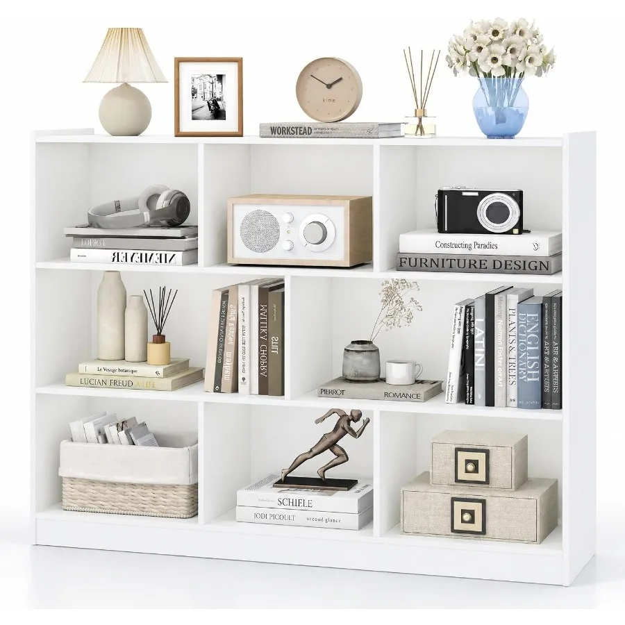 Книжный шкаф-стеллаж с 8 секци – обзор и цена Storage & Organization