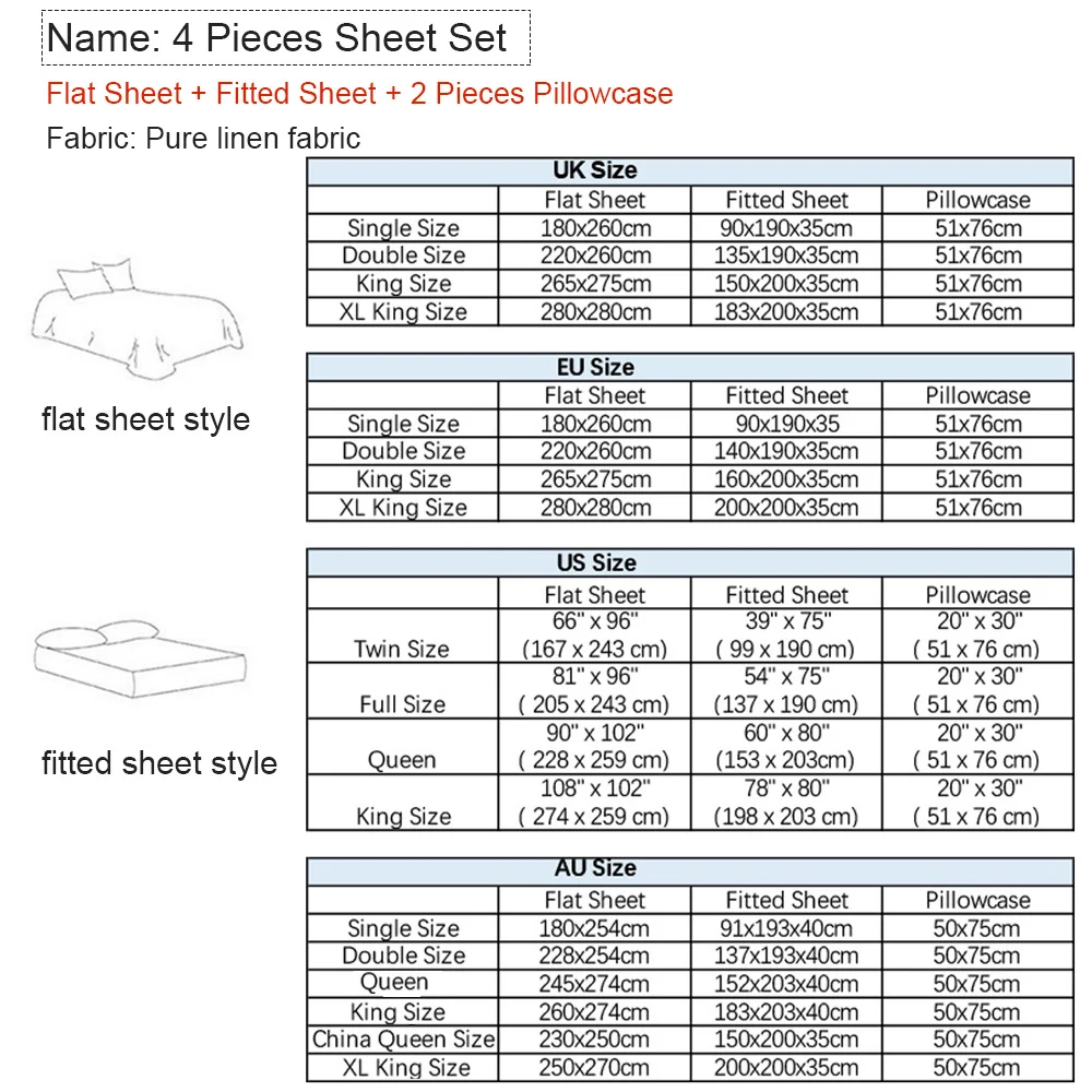 Комплект постельного белья из  – обзор и цена Fitted Bed Sheets Deep Pocket