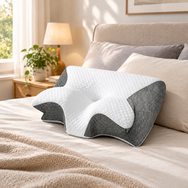 Дышащая ортопедическая подушка – обзор и цена Memory Foam Orthopedic Pillow Neck Pain